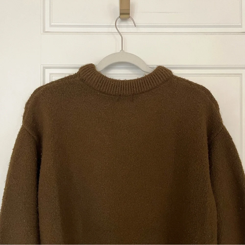 H&M Green-Brown Sweater | M